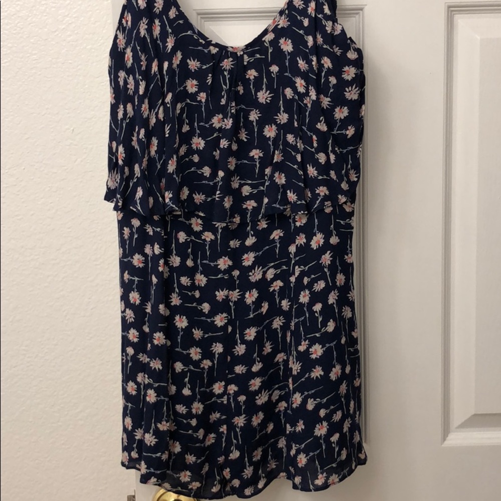 Floral short romper